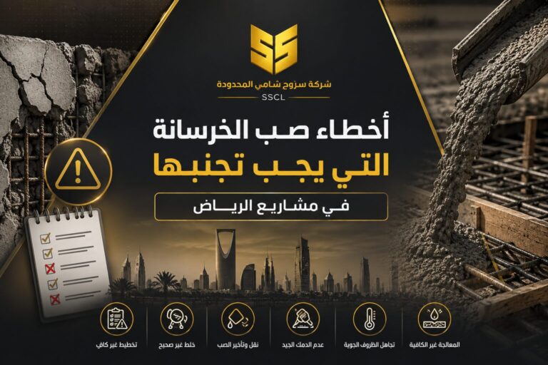 علامات جودة الصبة الخرسانية في موقع البناء